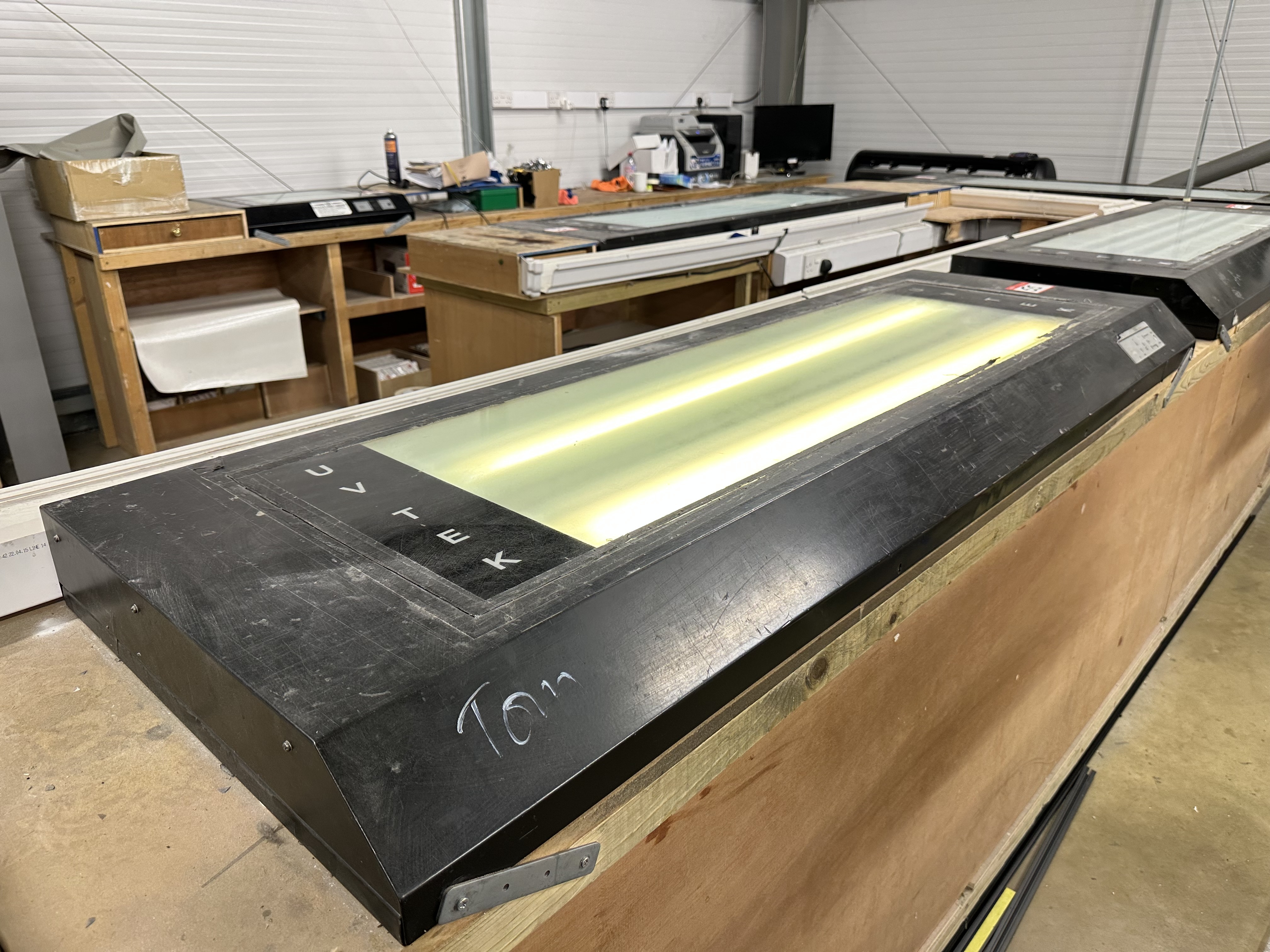 UV Tek curing luminaire (350 x 1200mm)