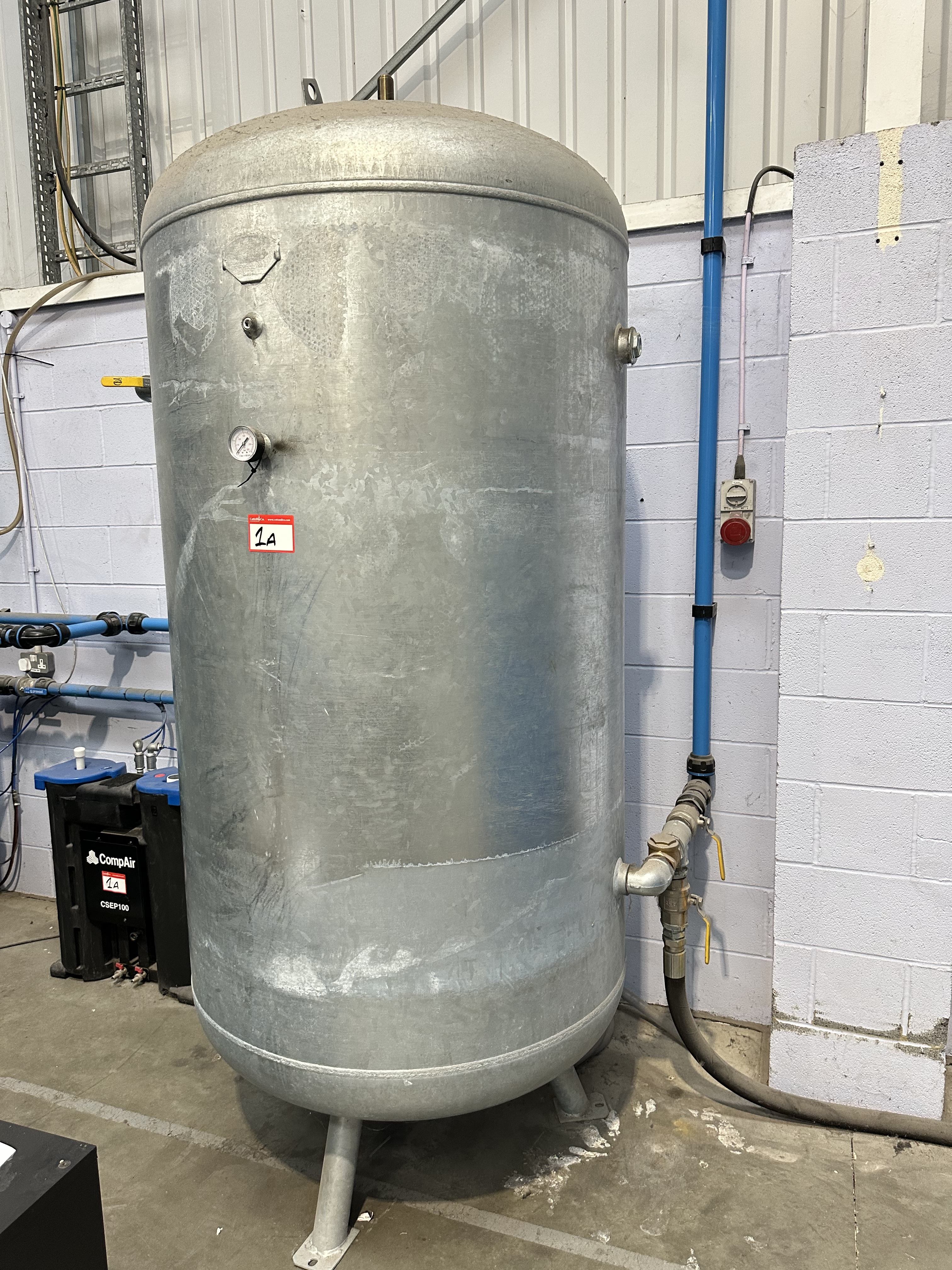 Compair/Gardner Denver Air Compressor, Receiver Tank, Beko Dryer, Compair Separator