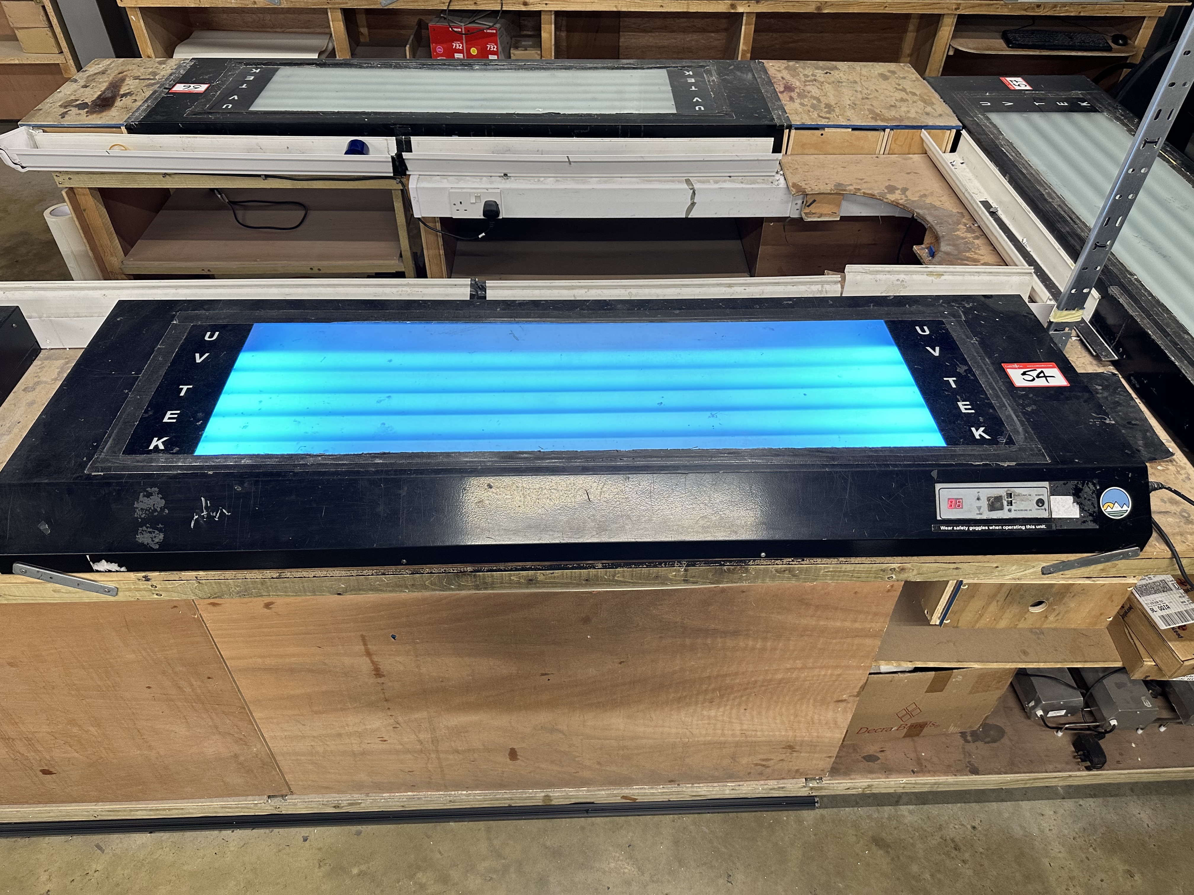 UV Tek FSU E curing luminaire (350 x 1200mm) 