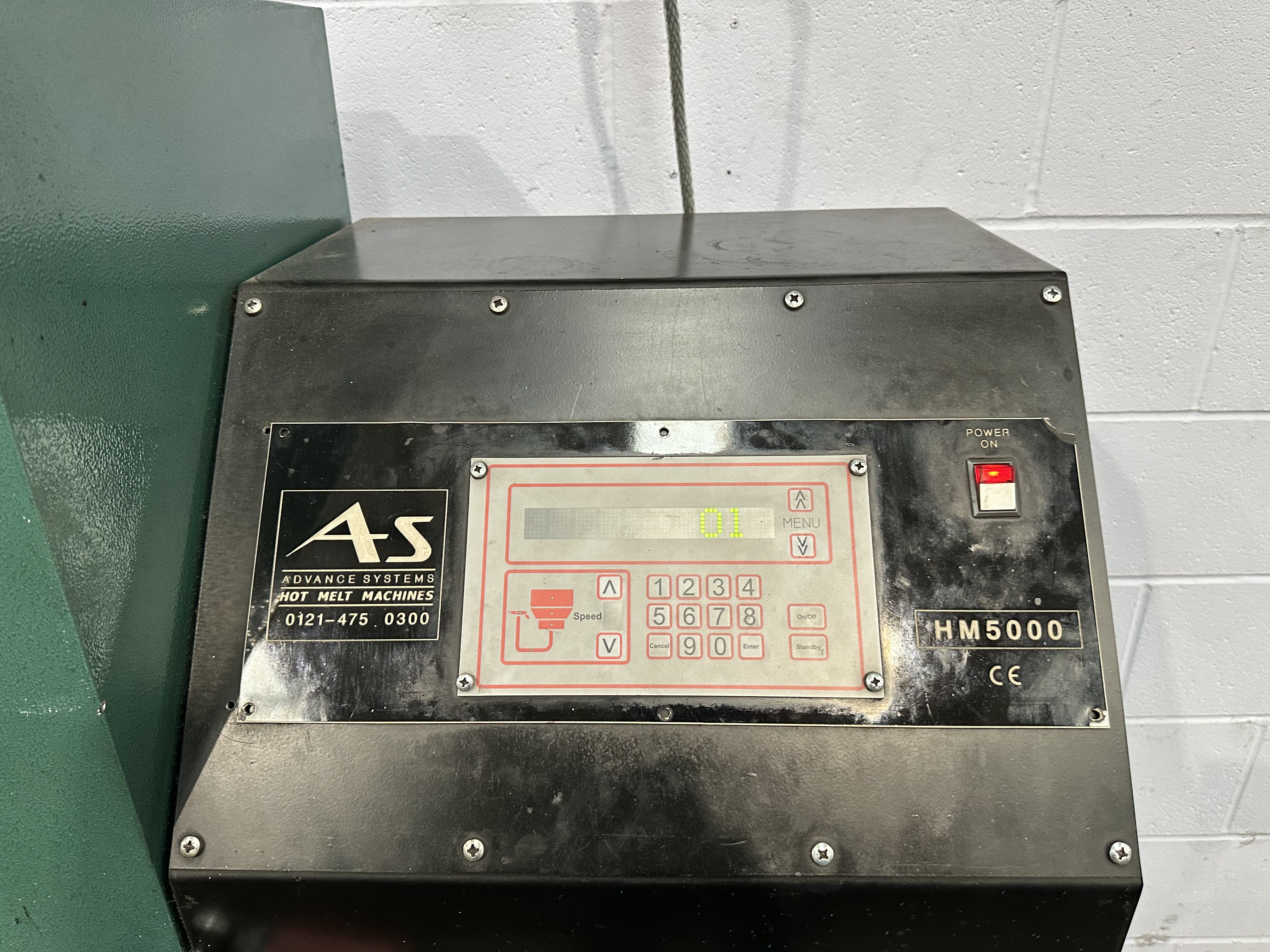 Advance Systems HM5000 hot melt extruder (2021)