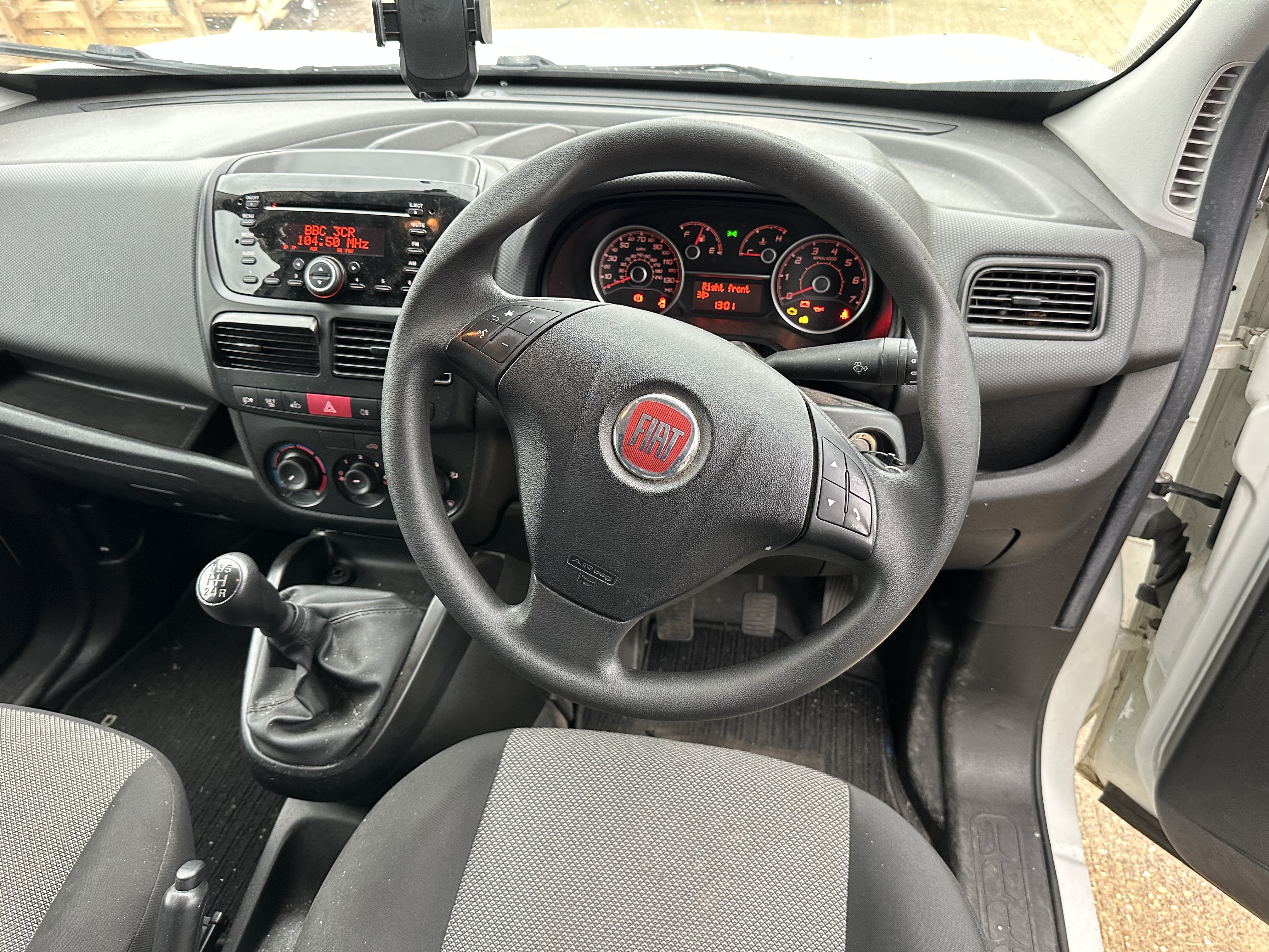 Fiat Doblo 16V Multijet panel van Registration no: GN70 HDA (2020)