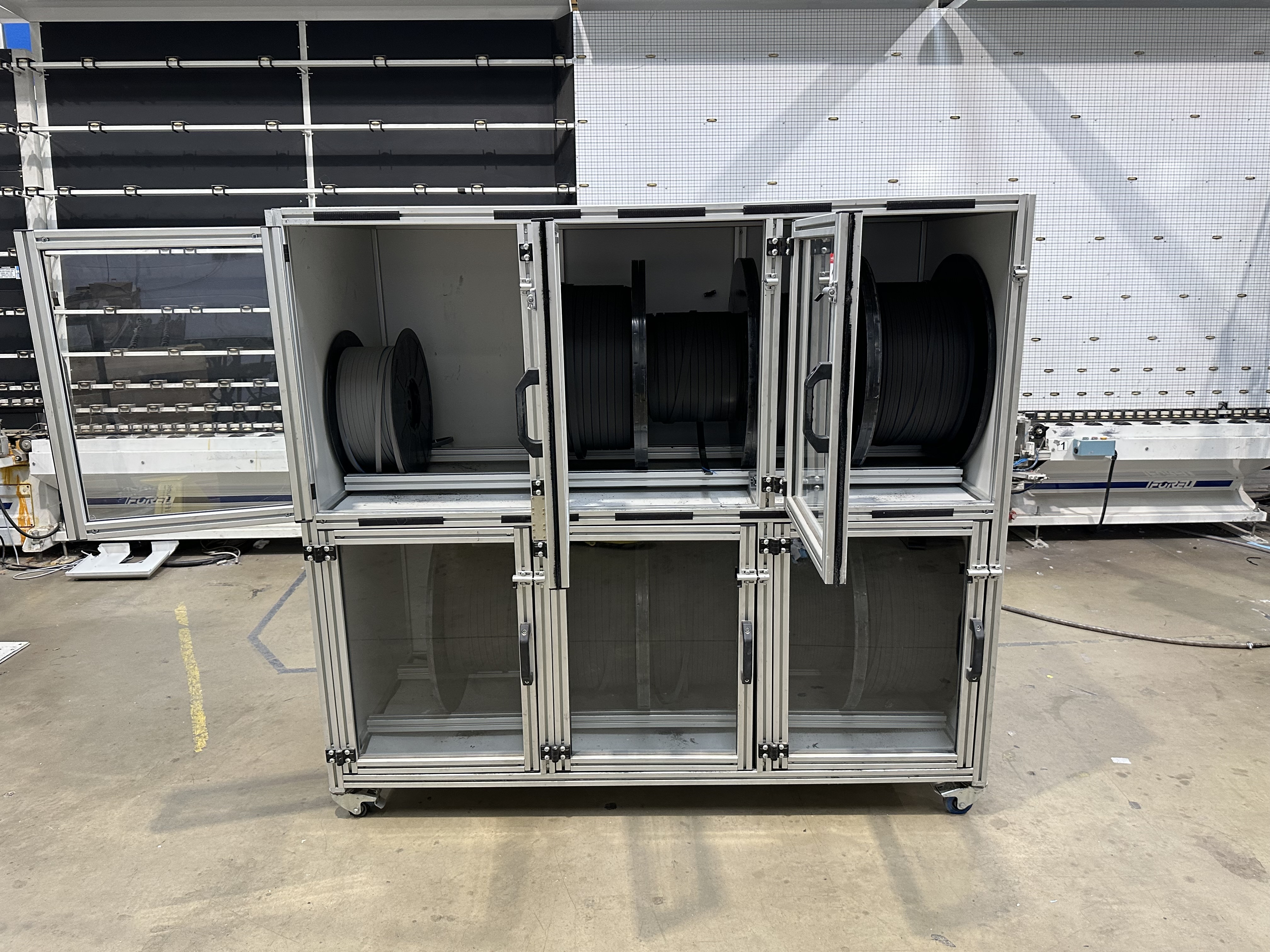 Bassra Super Spacer drying enclosure (2017)