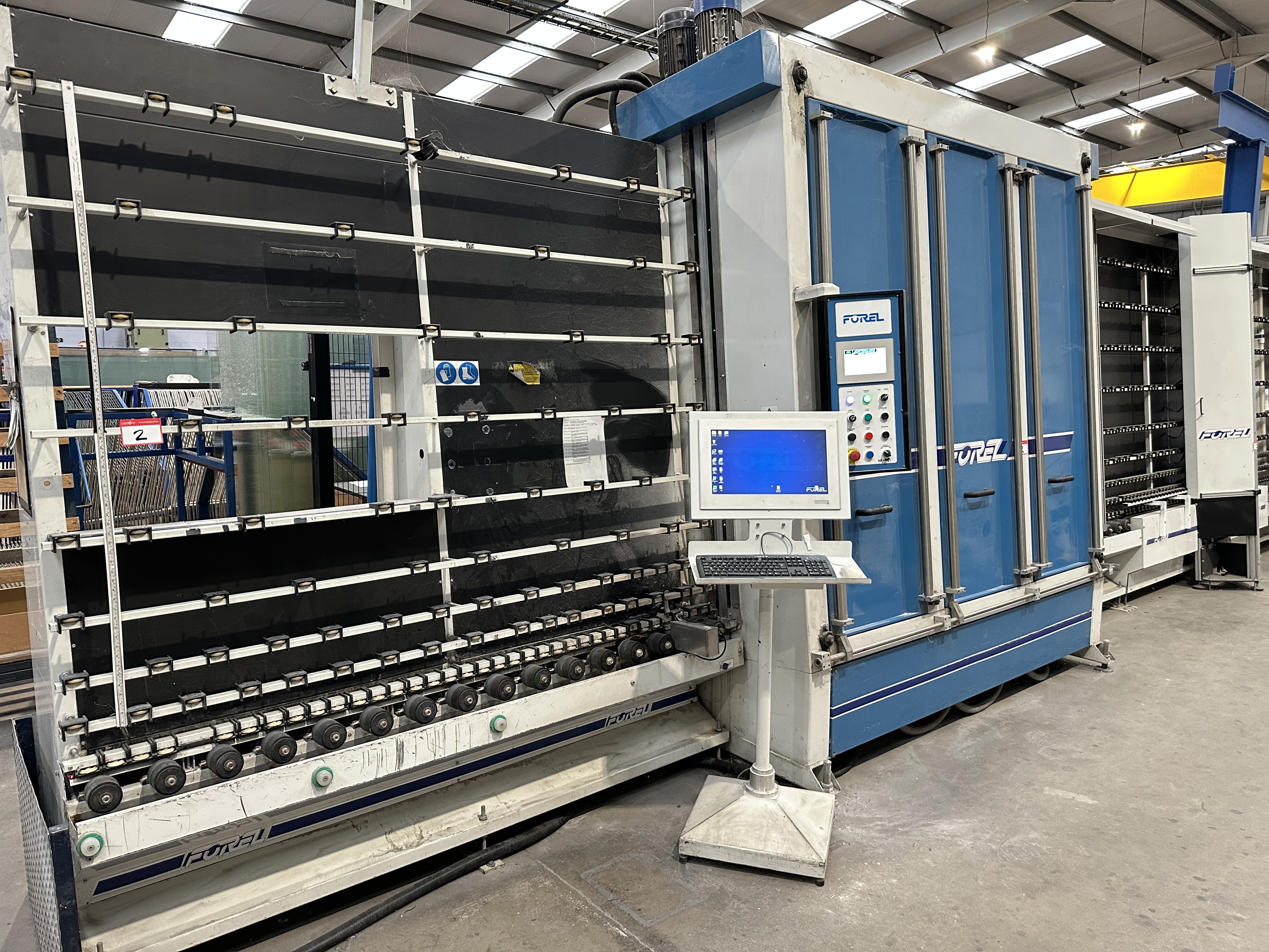 Forel IG Line comprising: Forel VW 2000 6 brush glass washer (2015)