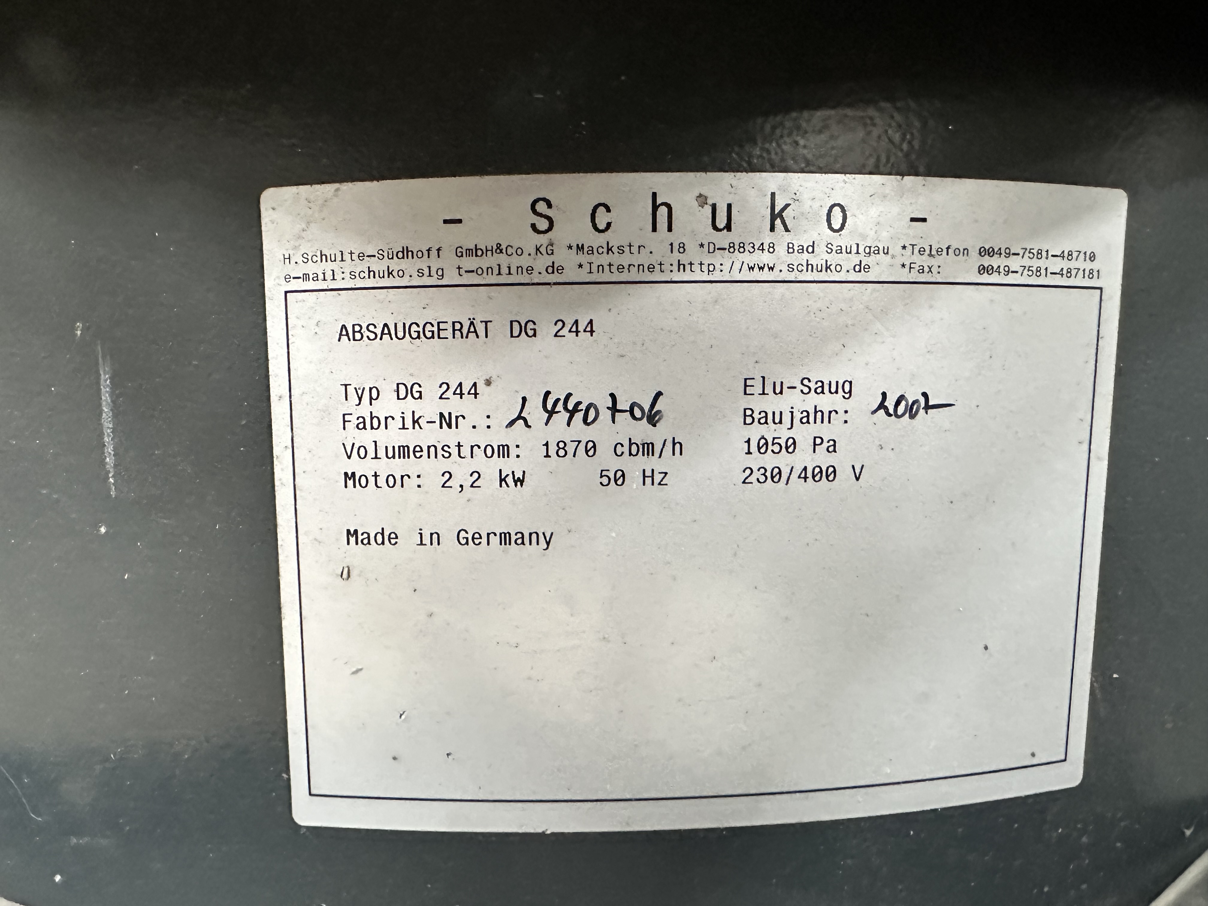 Elumatec type DG-244/02 6000mm double mitre saw. (2007)