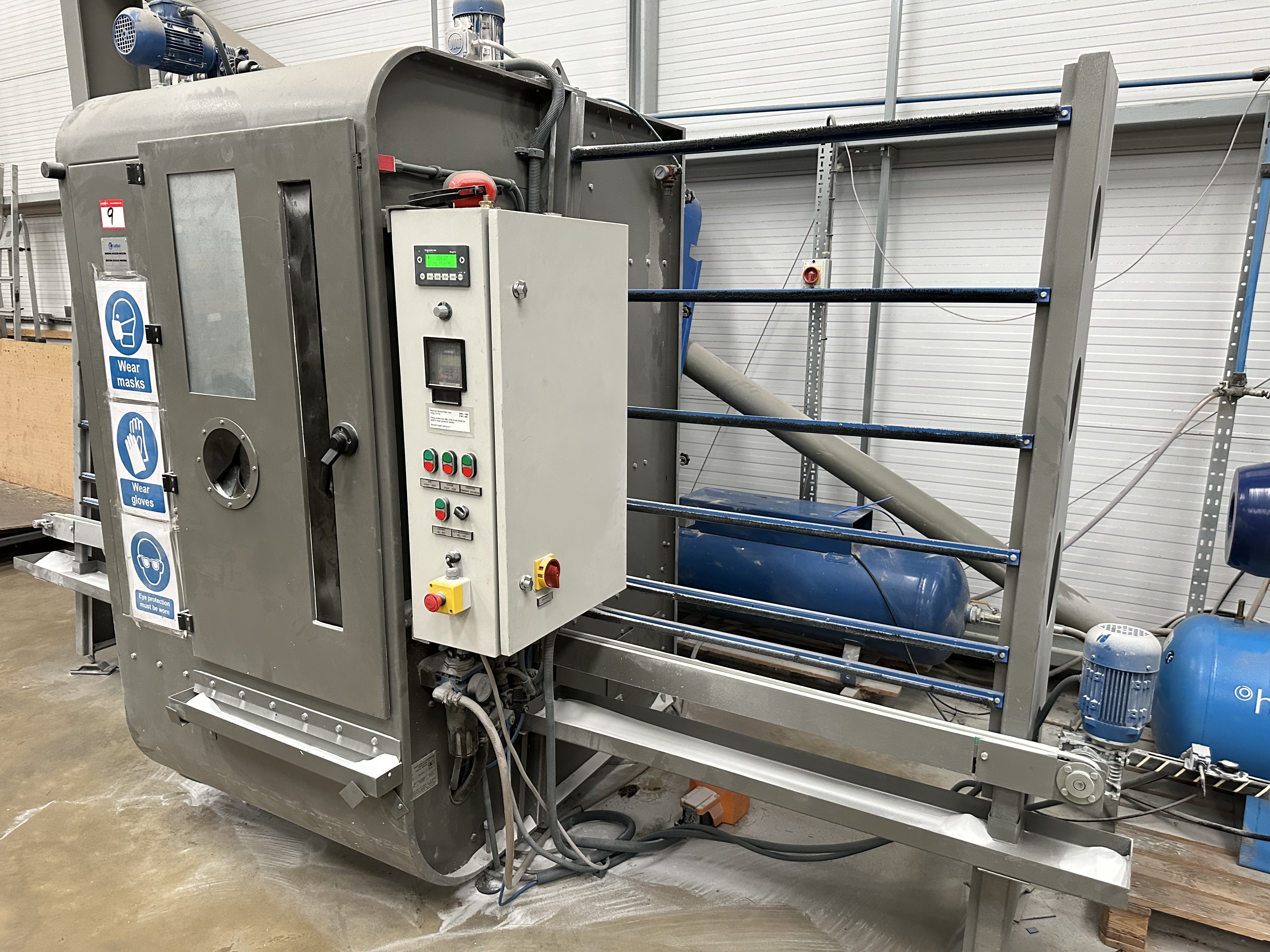 Yuzey Koruma Sistemleri Pazarlama (Yuz-Kor) model Yuzkor CK1300, 1300mm sandblast machine (2011)