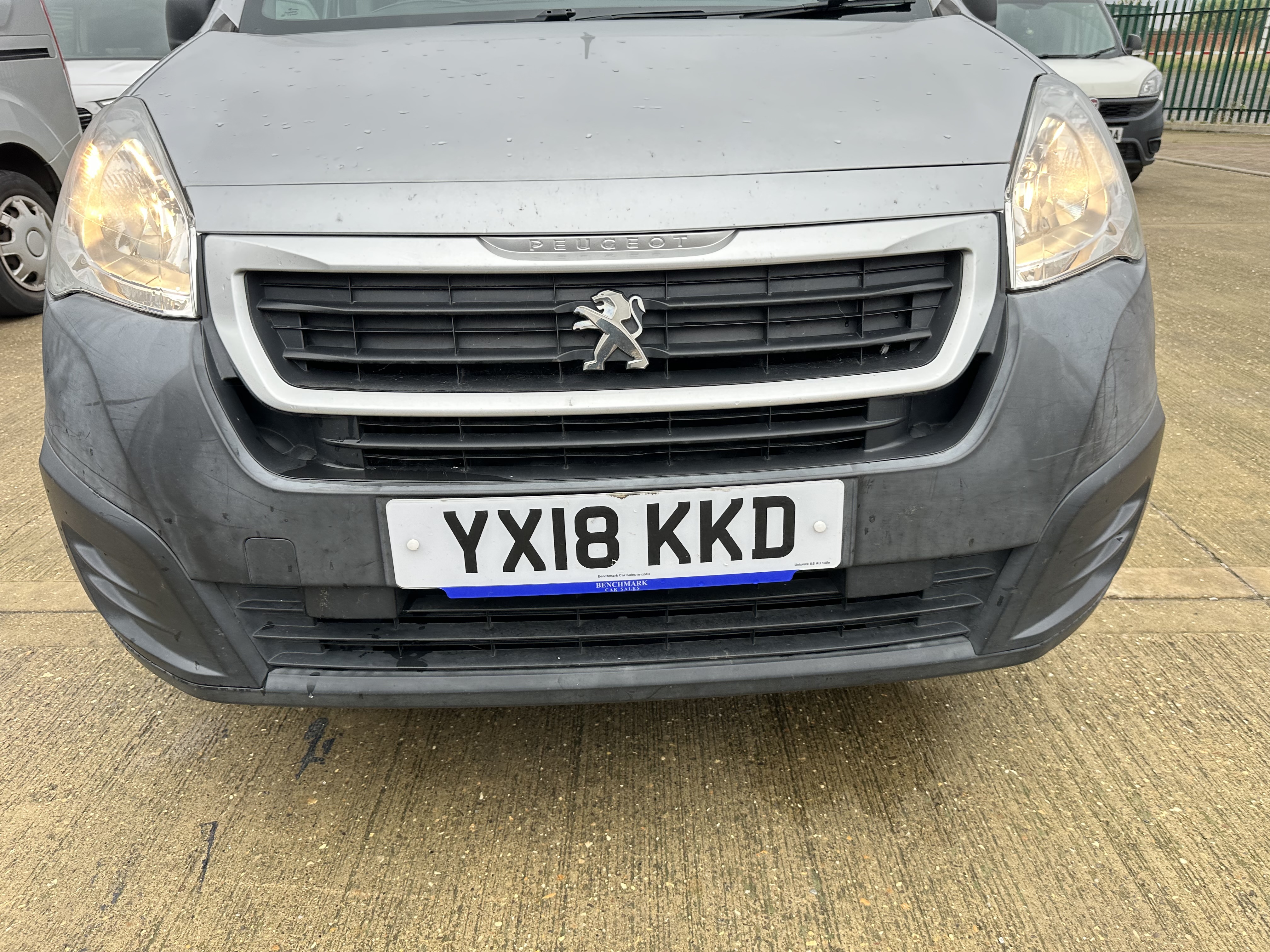 Peugeot Partner Professional L1 Blue HDI panel van Registration no: YX18 KKD