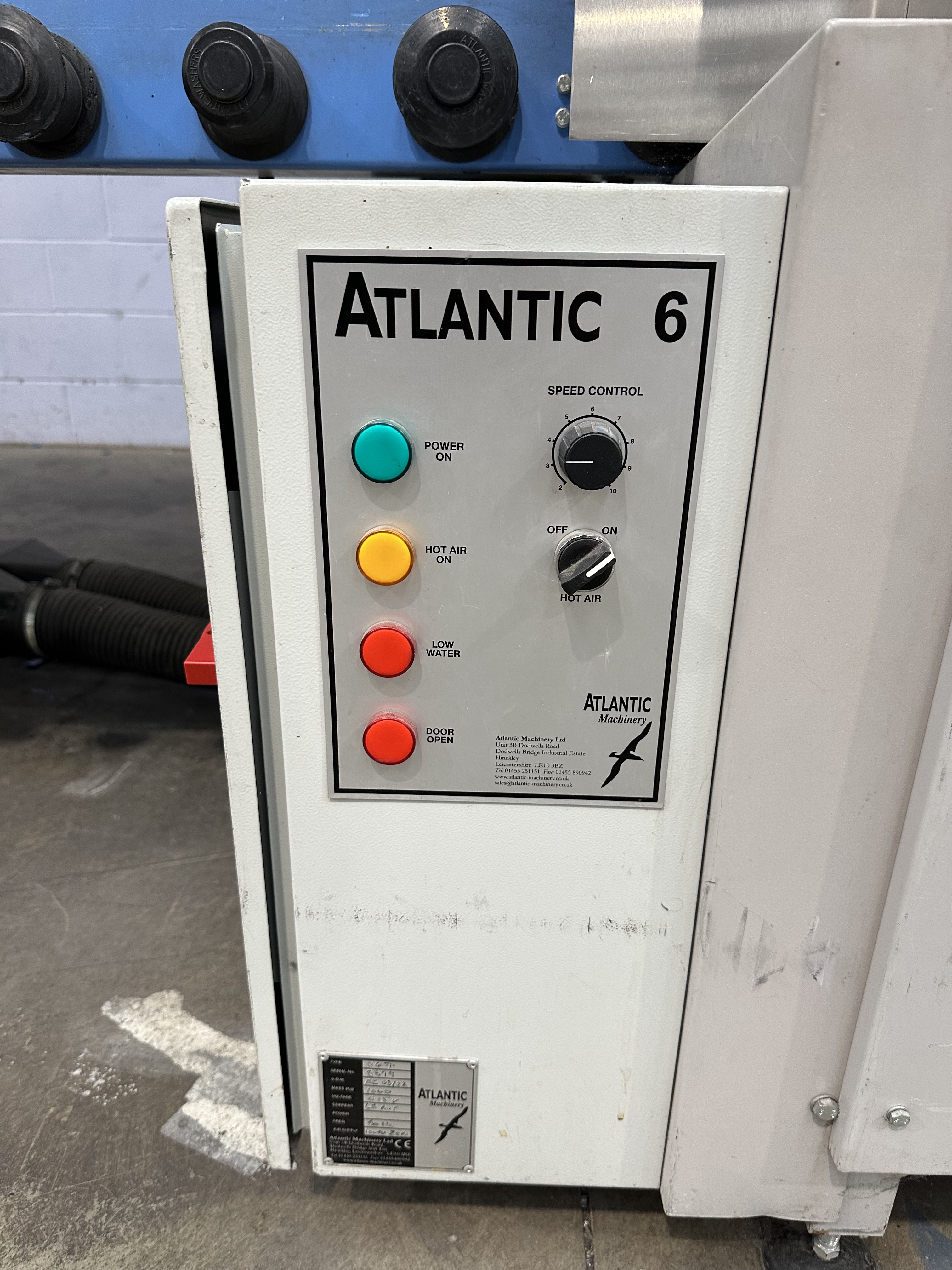 Atlantic type 067 (Atlantic 6) glass washer (RC 2022)