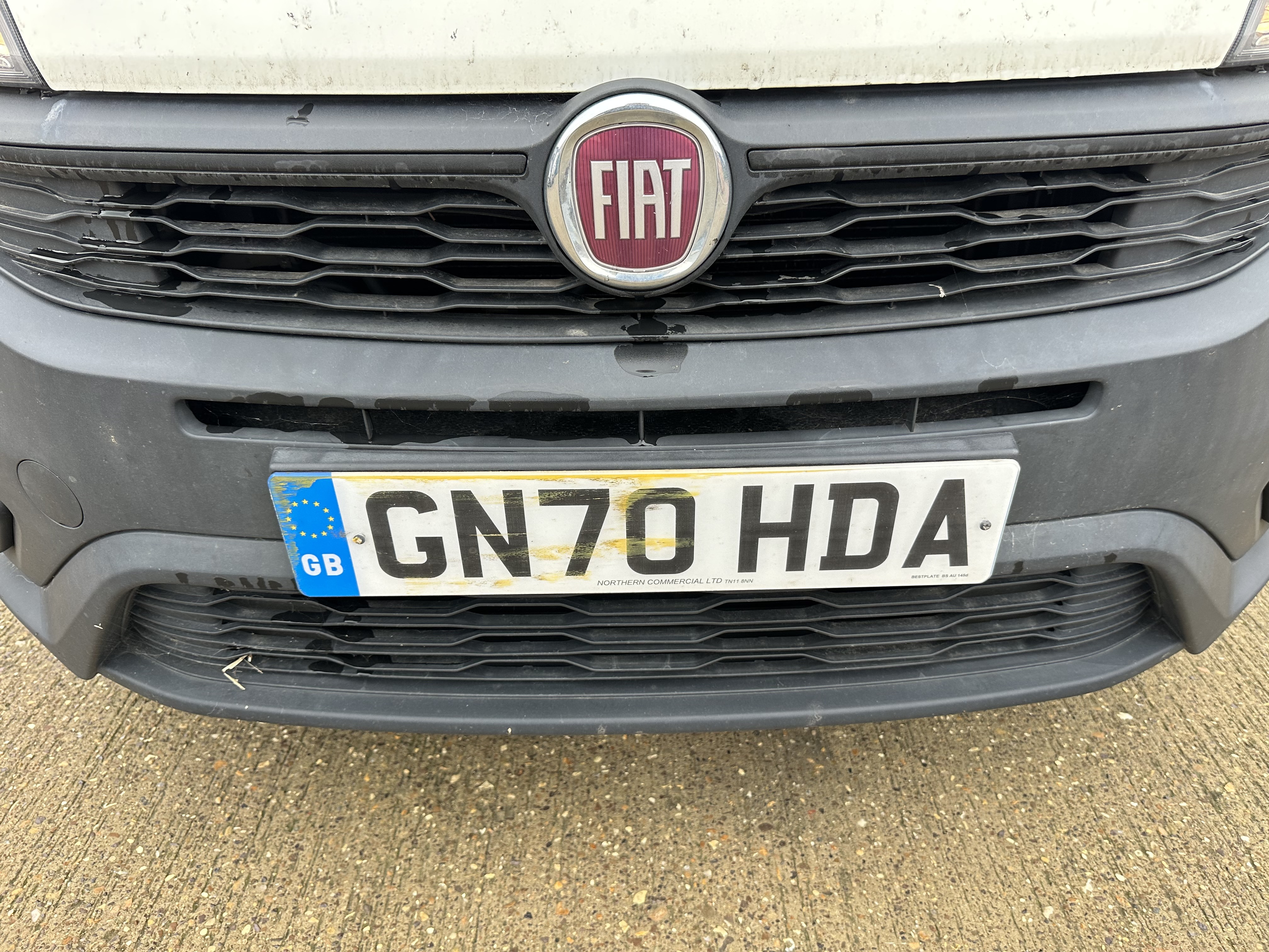 Fiat Doblo 16V Multijet panel van Registration no: GN70 HDA (2020)