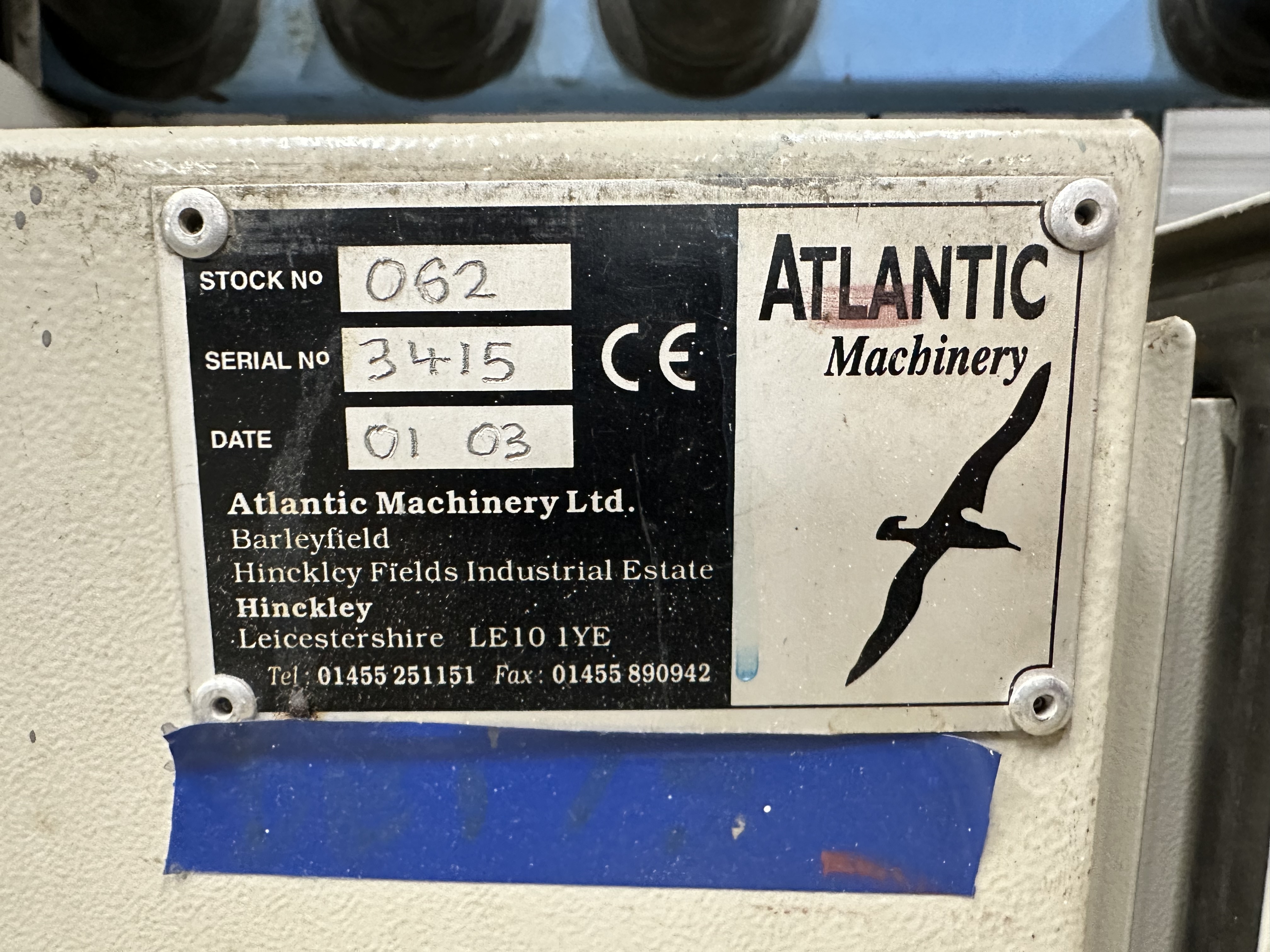 Atlantic 1300mm 4 brush glass washer (2003)
