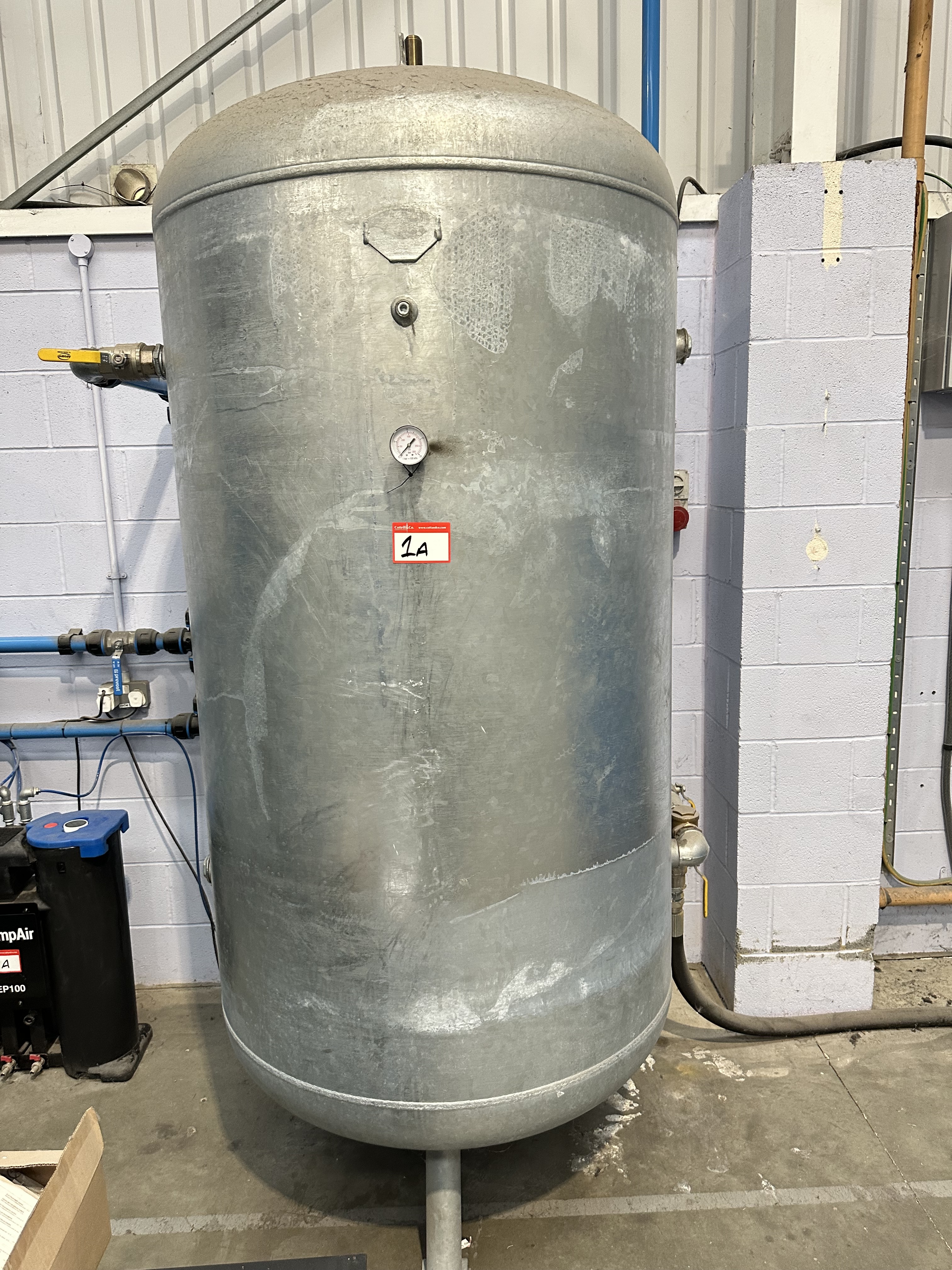 Compair/Gardner Denver Air Compressor, Receiver Tank, Beko Dryer, Compair Separator