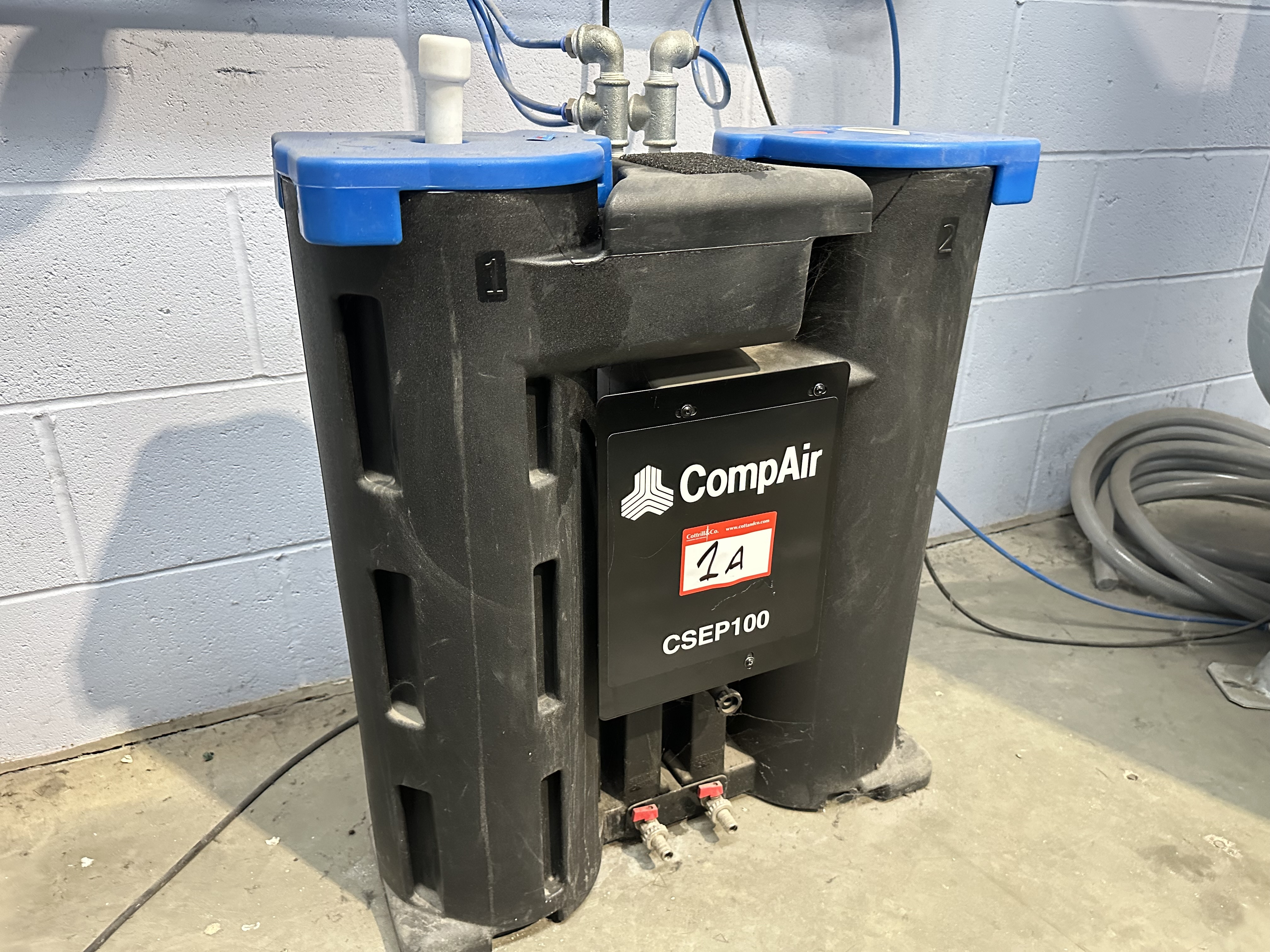 Compair/Gardner Denver Air Compressor, Receiver Tank, Beko Dryer, Compair Separator