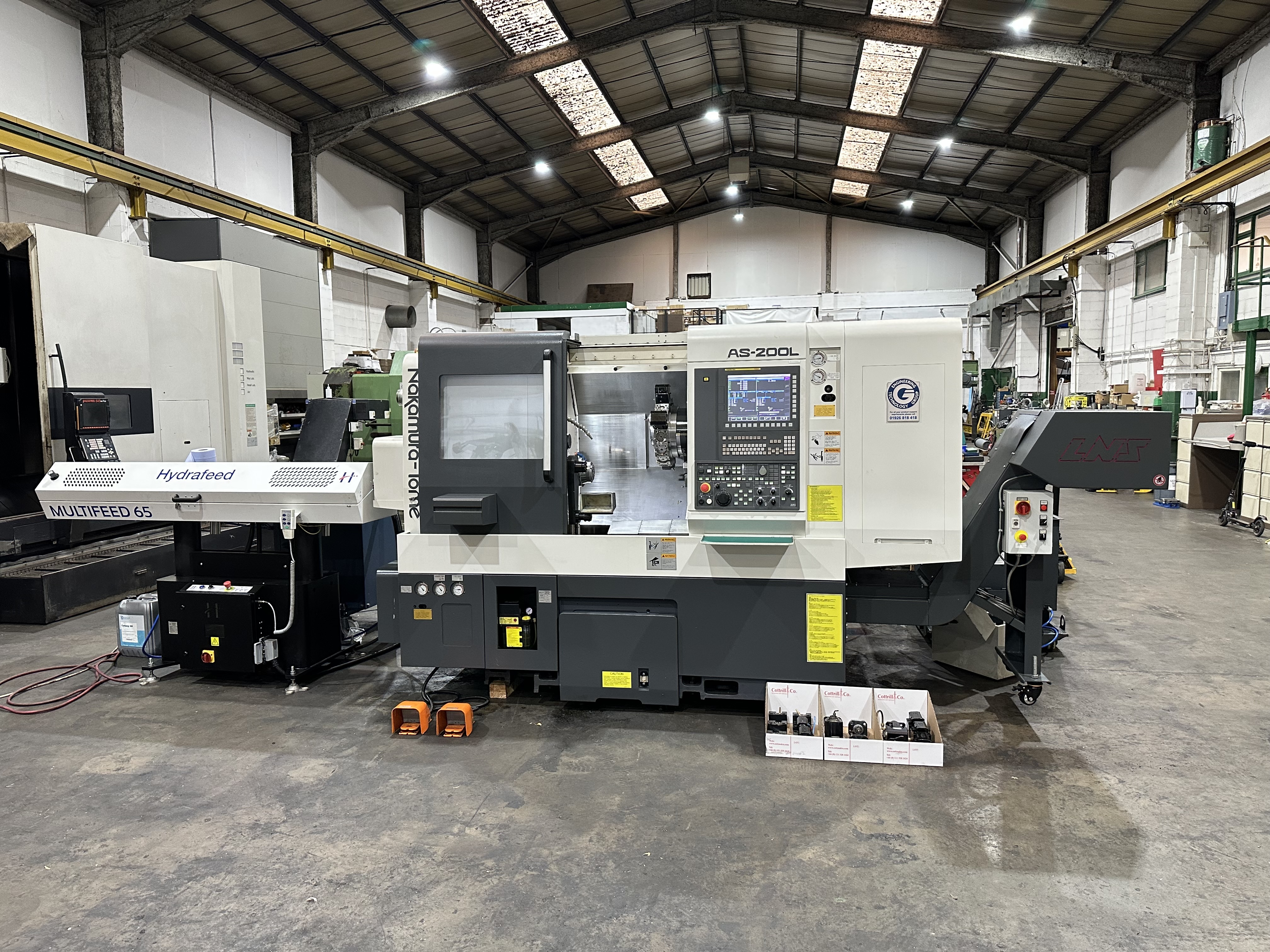 Nakamura Tome AS200L Twin Spindle Turning Centre 5 Axis Machine (2023)