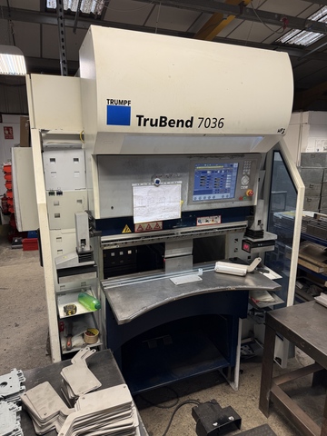 Trumpf 7036 Electromechanical CNC Press Brake (2016)