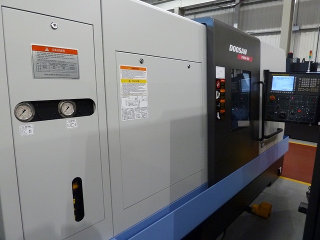 Doosan Puma 480 2-Axis Heavy Duty CNC Turning Centre with Fanuc 32i Control