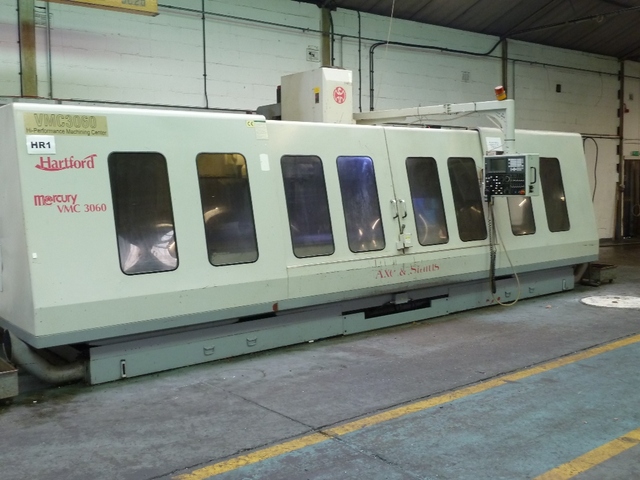 Hartford VMC 3060 Vertical Machining Centre with Fanuc 18m Control