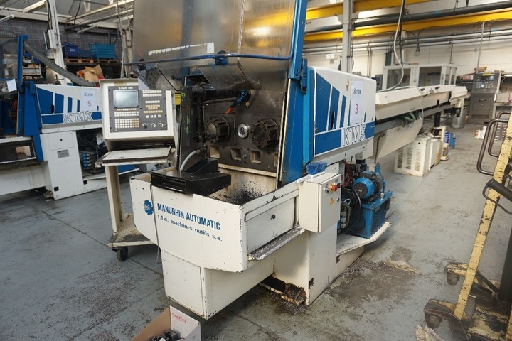 Manurhin Automatic KMX20 Sliding Head Lathe