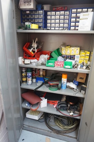 Maintenance Cupboard with Contents