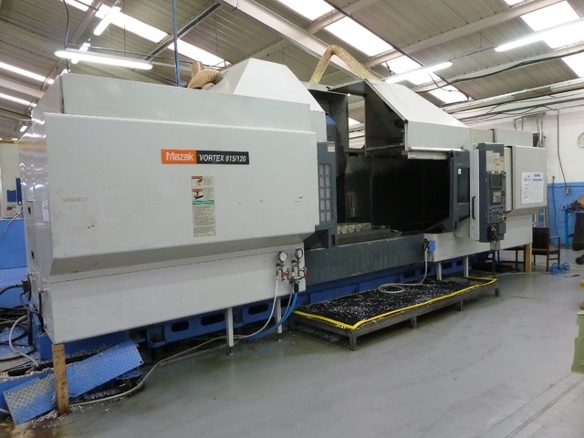 Yamazaki Mazak Vortex 815/120 5-axis CNC Vertical Machining Centre with Fanuc 15i-M Control