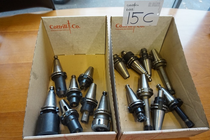 Qty CAT40 Tooling with Collets