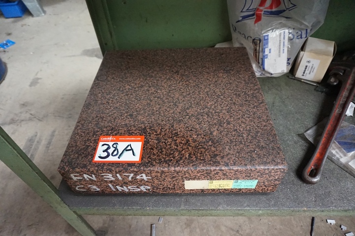 Granite Surface Plate, 18’’ x 18’’