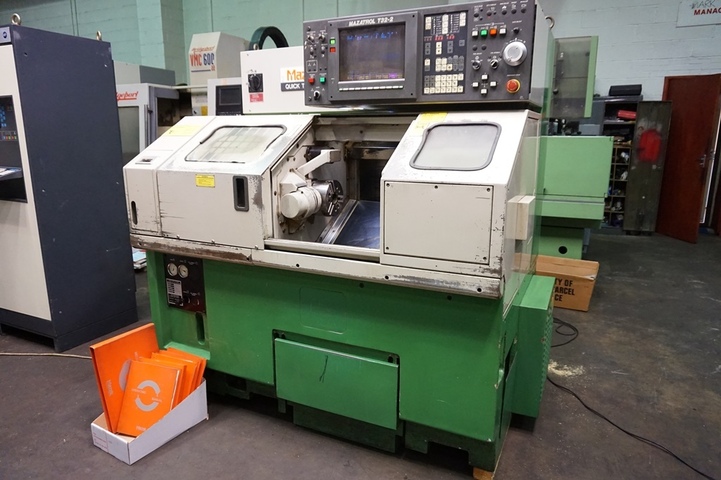 Mazak QT8N CNC Lathe with Mazatrol T32-2 Control
