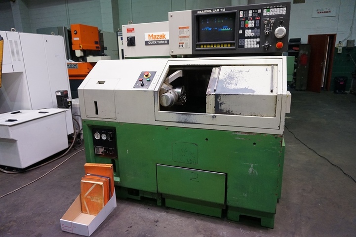 Mazak QT8U CNC Lathe with CAMT-2 Control