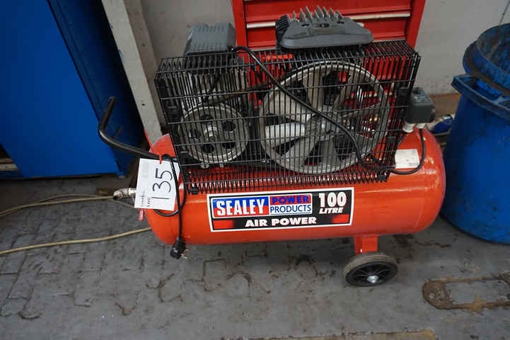 Sealey Air Power, 100 litre Mobile Compressor