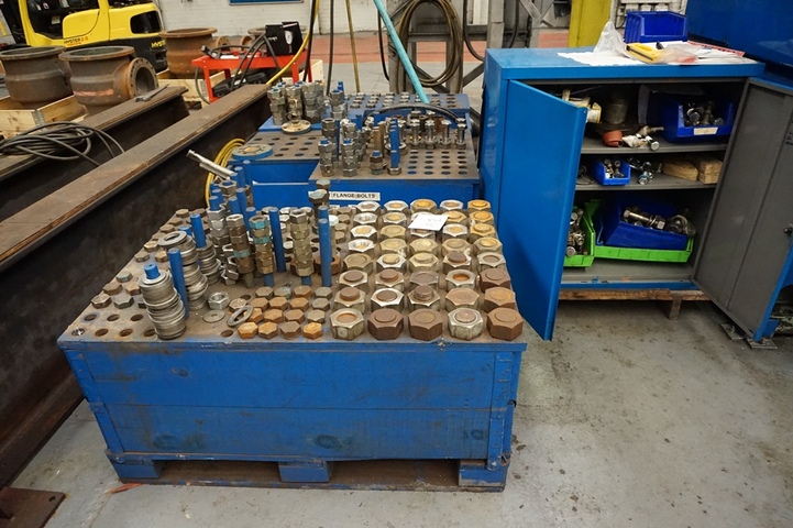 Large Qty of Nuts, Bolts & Fixtures