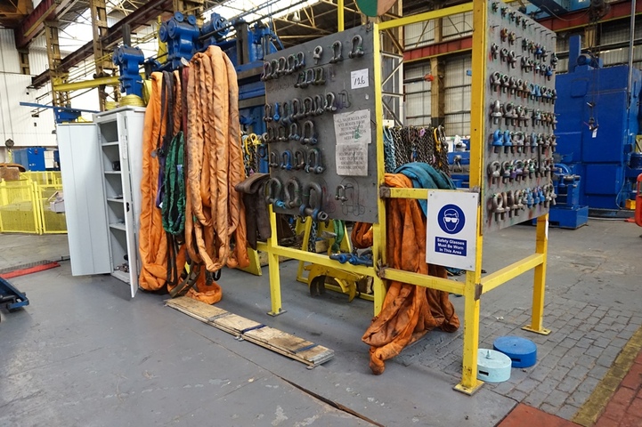 Large Qty Slings, Eyebolts, Shackles