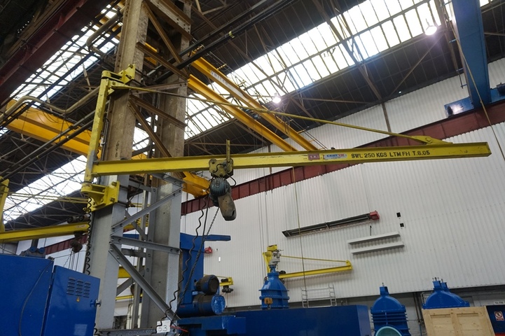 Wall Jib Crane with Electric Hoist