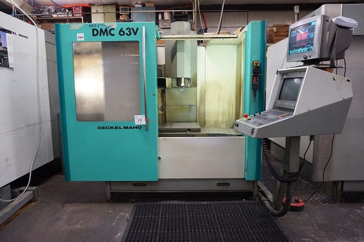 Deckel Maho DMC 63V Machining Centre with Heidenhain TNC 426 Control