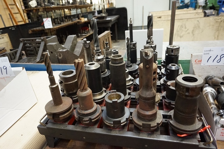 Qty of CAT50 Tooling 5 Racks