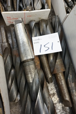 Qty of Morse Taper Large Drills