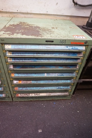 8-Draw Cabinet including Drills