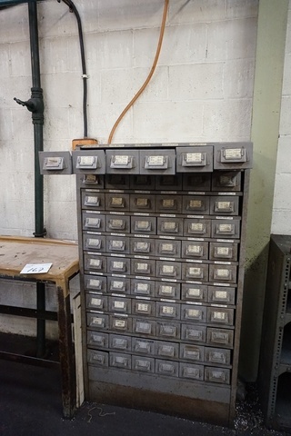 Cabinet with Large Qty of Cutters