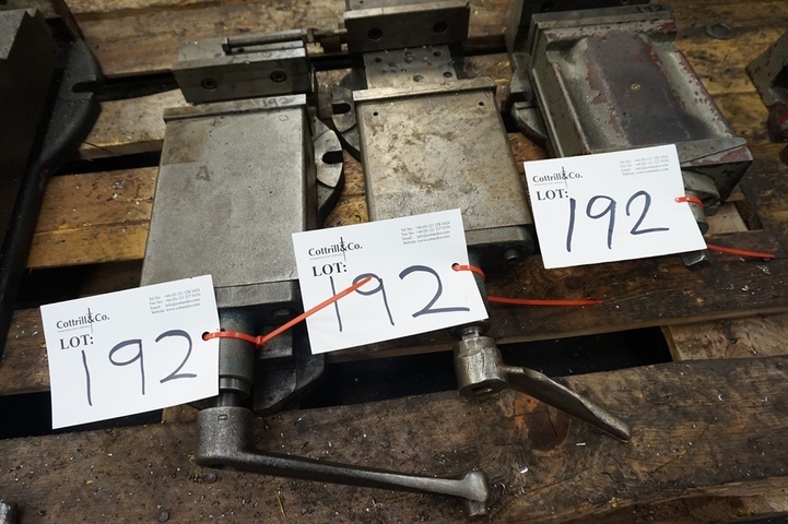 (3) 6’’ Machine Vices