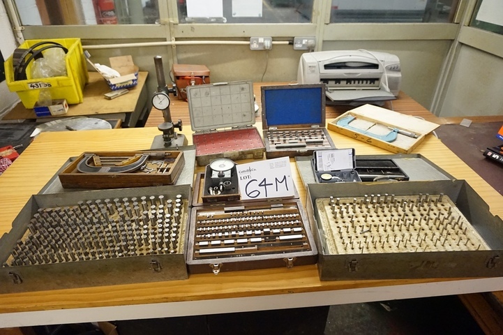 Slip Gauges, Hole Gauges & Qty Micrometers