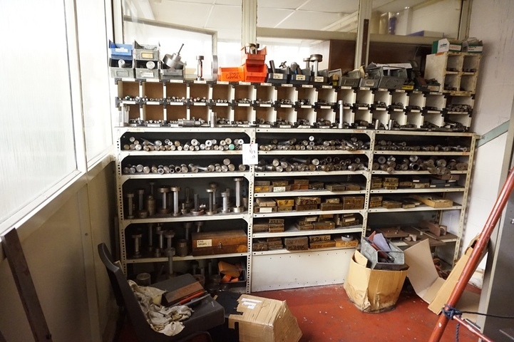 Large Rack, Inspection Gauges, Thread Gauges, Etc