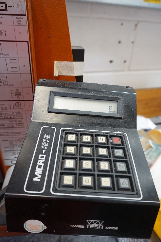 Tesa Micro Hite Digital Height Gauge with Granite Surface Table