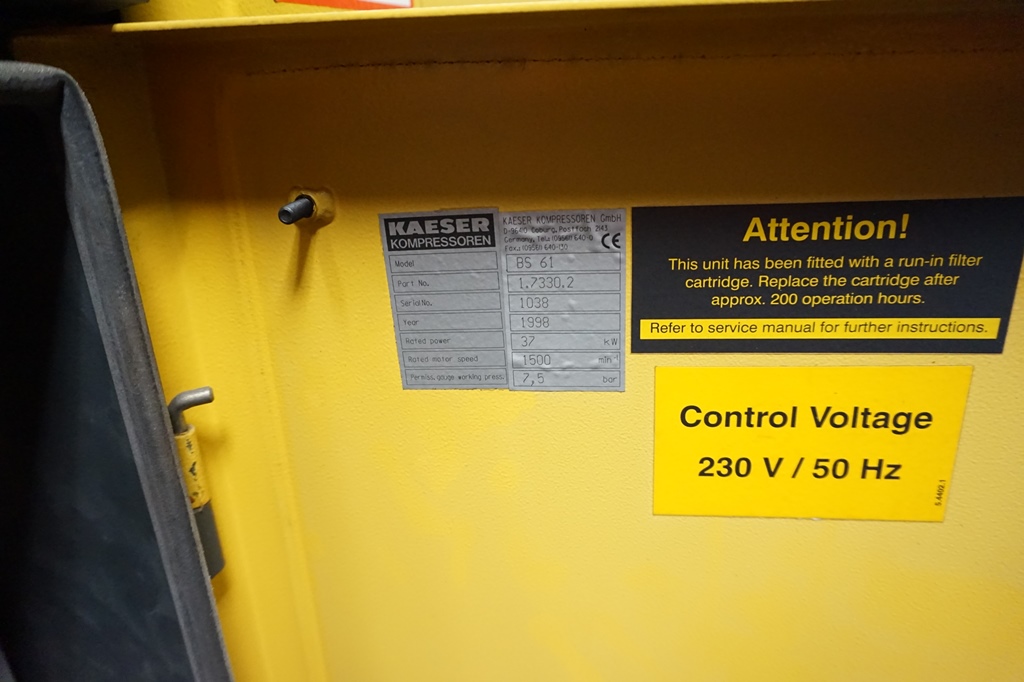 HPC Model BS61 Plusair Compressor