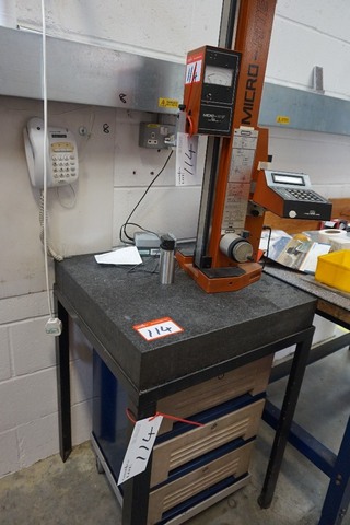 Tesa Micro Hite Digital Height Gauge with Granite Surface Table