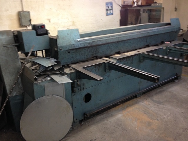 Morgan 2500 x 3.2 mm Mechanical Guillotine Shear