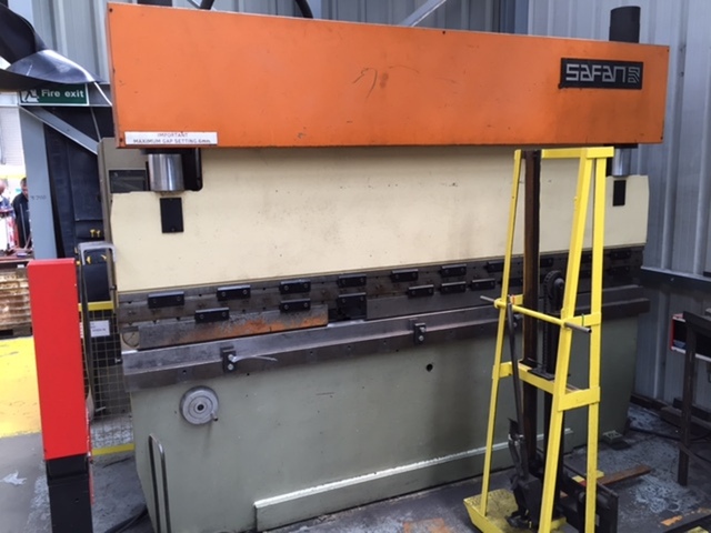 Safan 80 Ton x 3000mm Over Bed Downstroke Hydraulic Press Brake