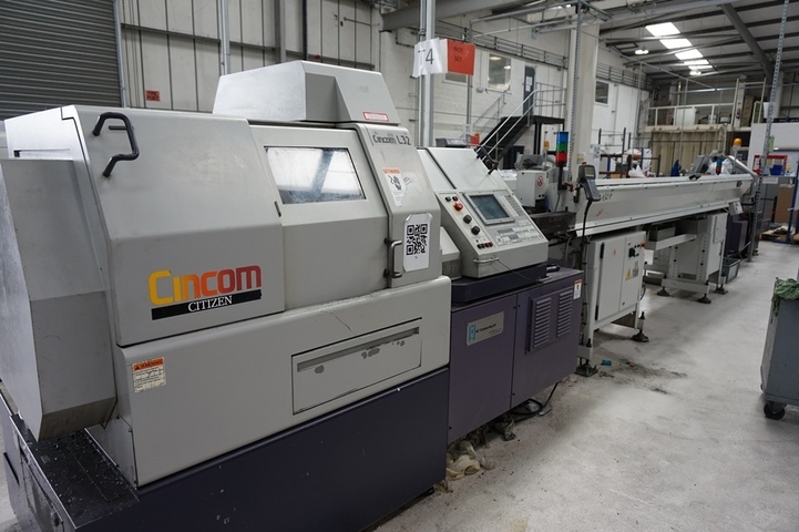 Citizen Cincom Type L-32VII CNC Lathe