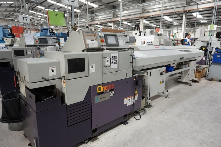 Citizen Cincom Type B12VI CNC Lathe