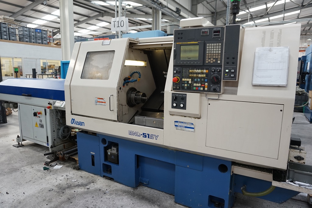 Miyano Model BND 51SY CNC Lathe
