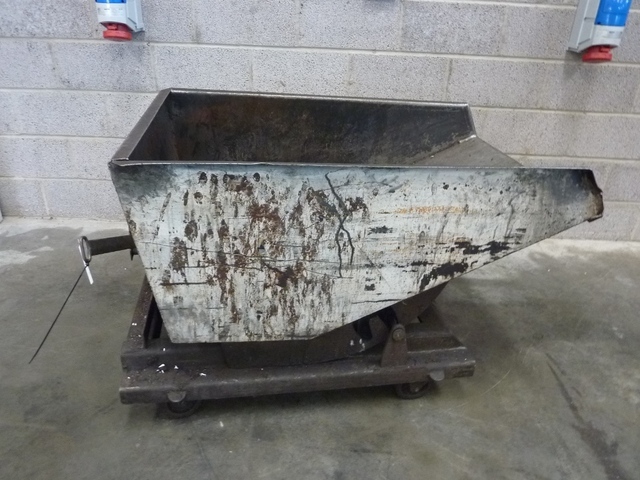 Swarf Tipping Skip