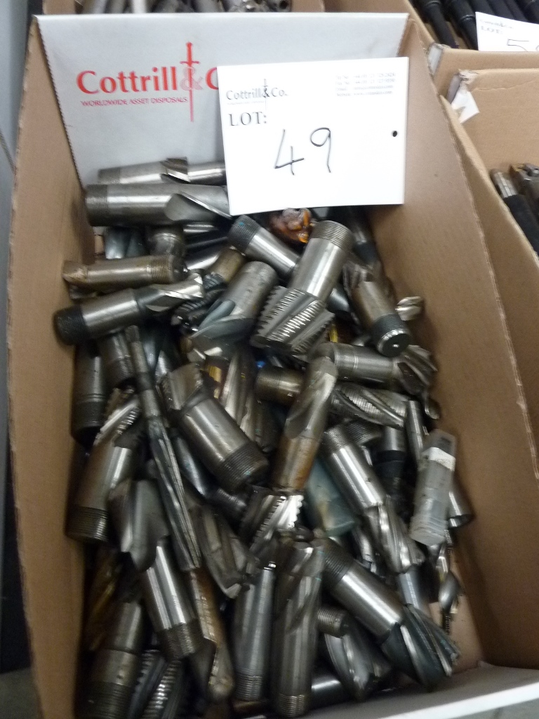 Assortment of End Mills Etc.