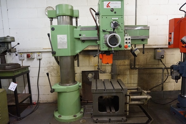 Kitchen & Walker 1.3m KWM 32-1000 Radial Arm Drill