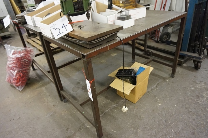 (1) Bench 6ft x 4ft, (1) Bench 30’’ x 55’’ and (1) Bench 3ft x 2ft